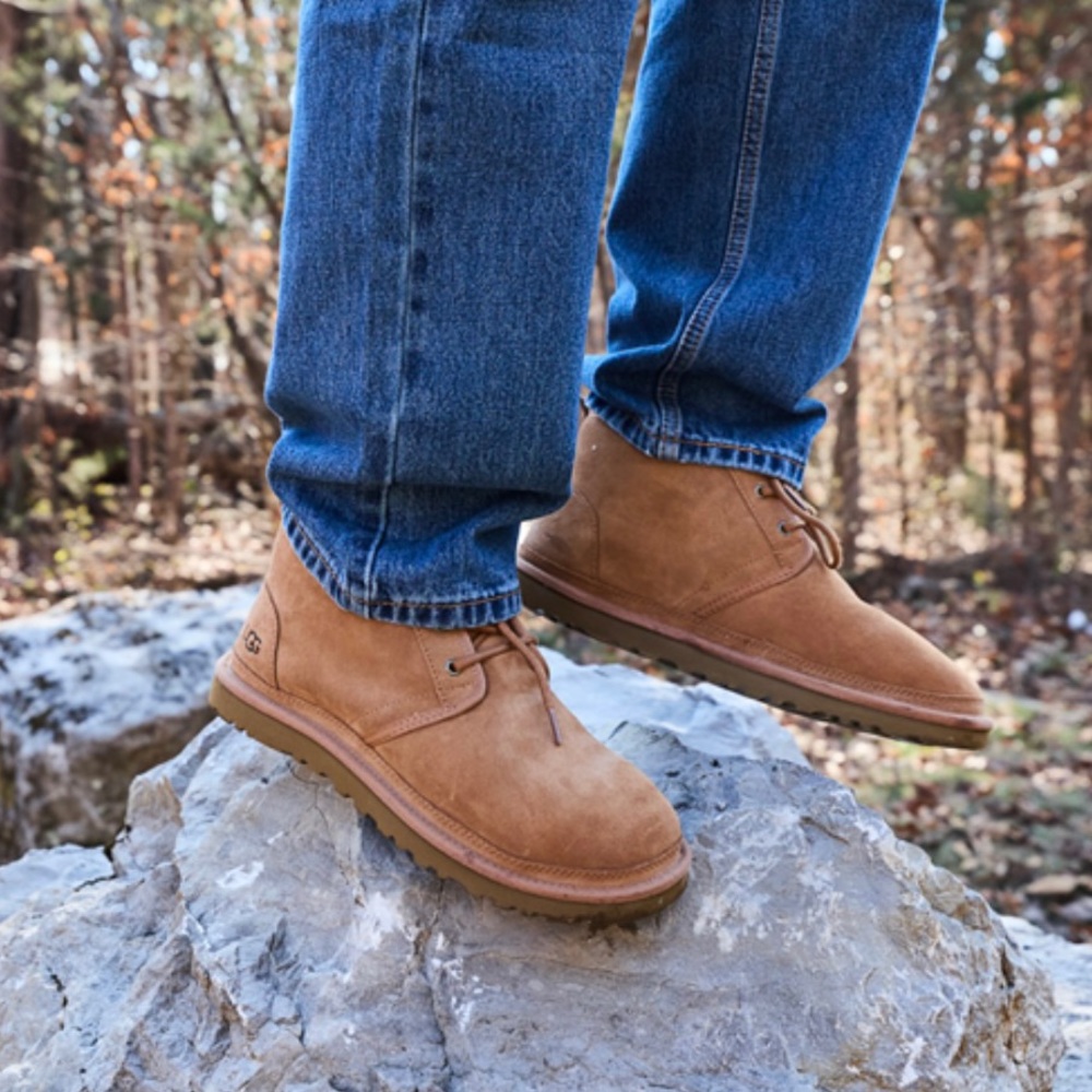 Mens UGG® Neumel Chukka Boot - Chestnut Sz 10